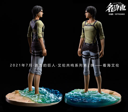 ( in Stock )Typical Scene Studio - AOT Eren Watching the Sea