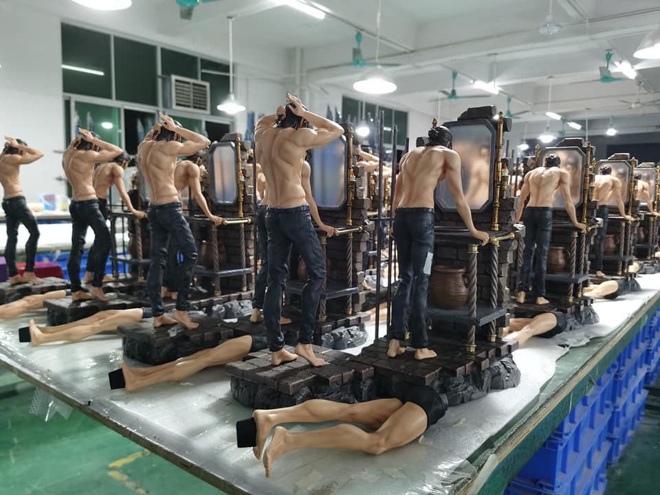 ( in Stock ) Typical Scene Studio -Watching Mirror Eren Yeager 2.0( in Stock )