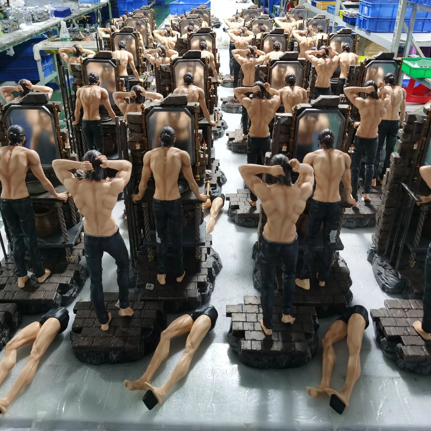 ( in Stock ) Typical Scene Studio -Watching Mirror Eren Yeager 2.0( in Stock )