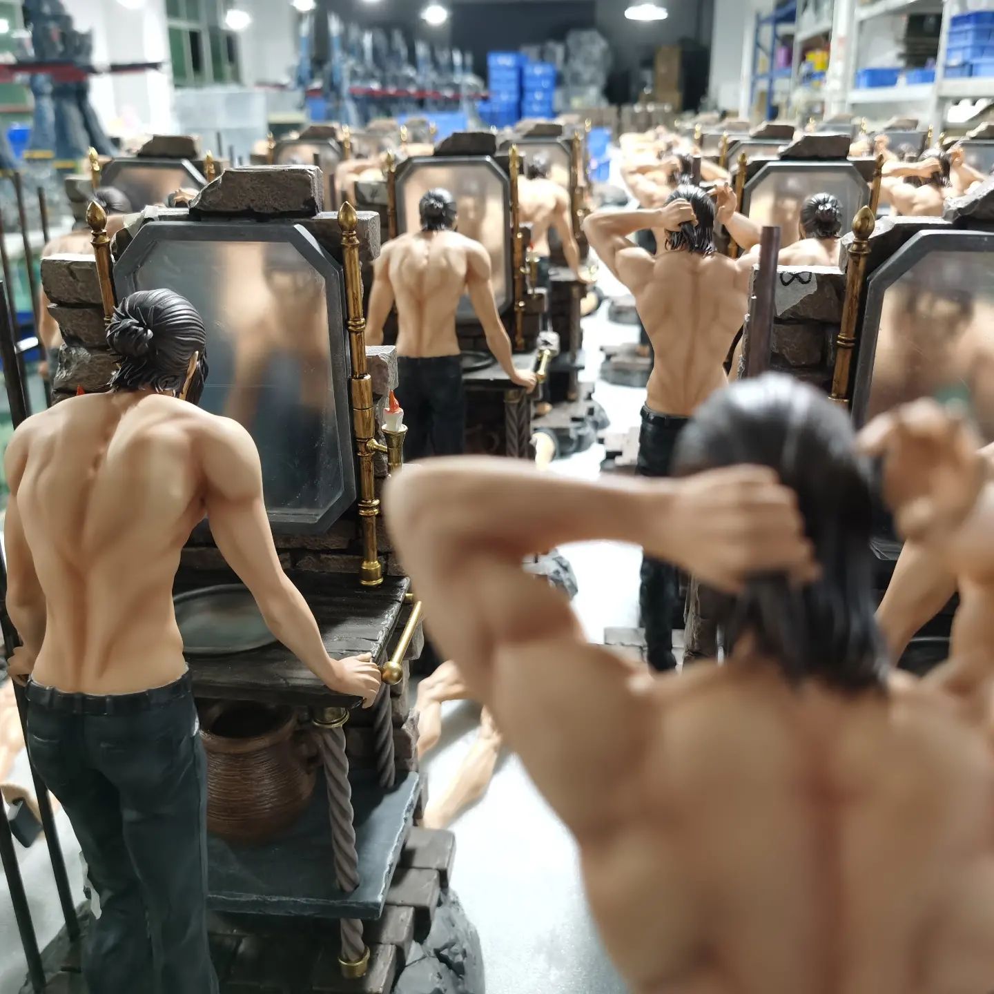 ( in Stock ) Typical Scene Studio -Watching Mirror Eren Yeager 2.0( in Stock )