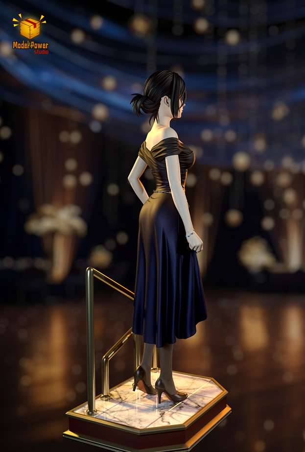 Model Power Studio - Mikasa Ackerman( in Stock )