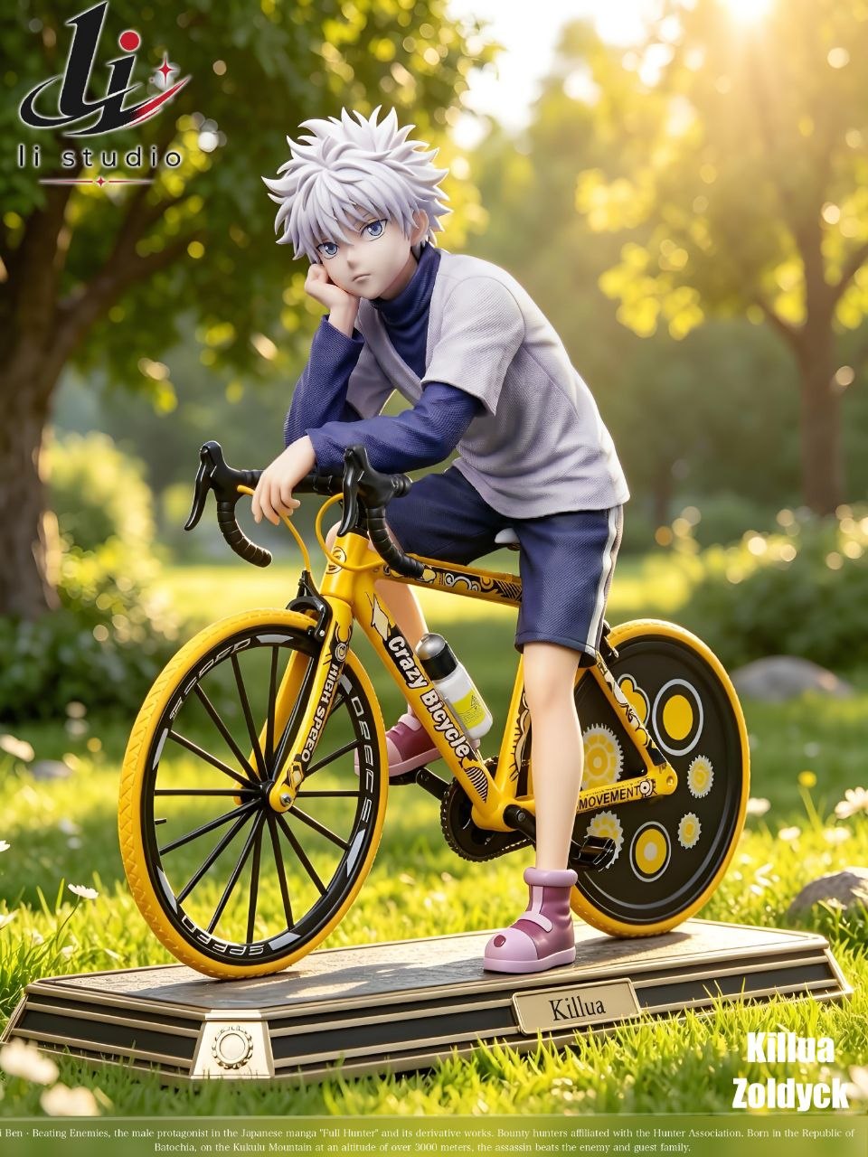 Li-Studio - Killua on Bicycle (Pre-Order)