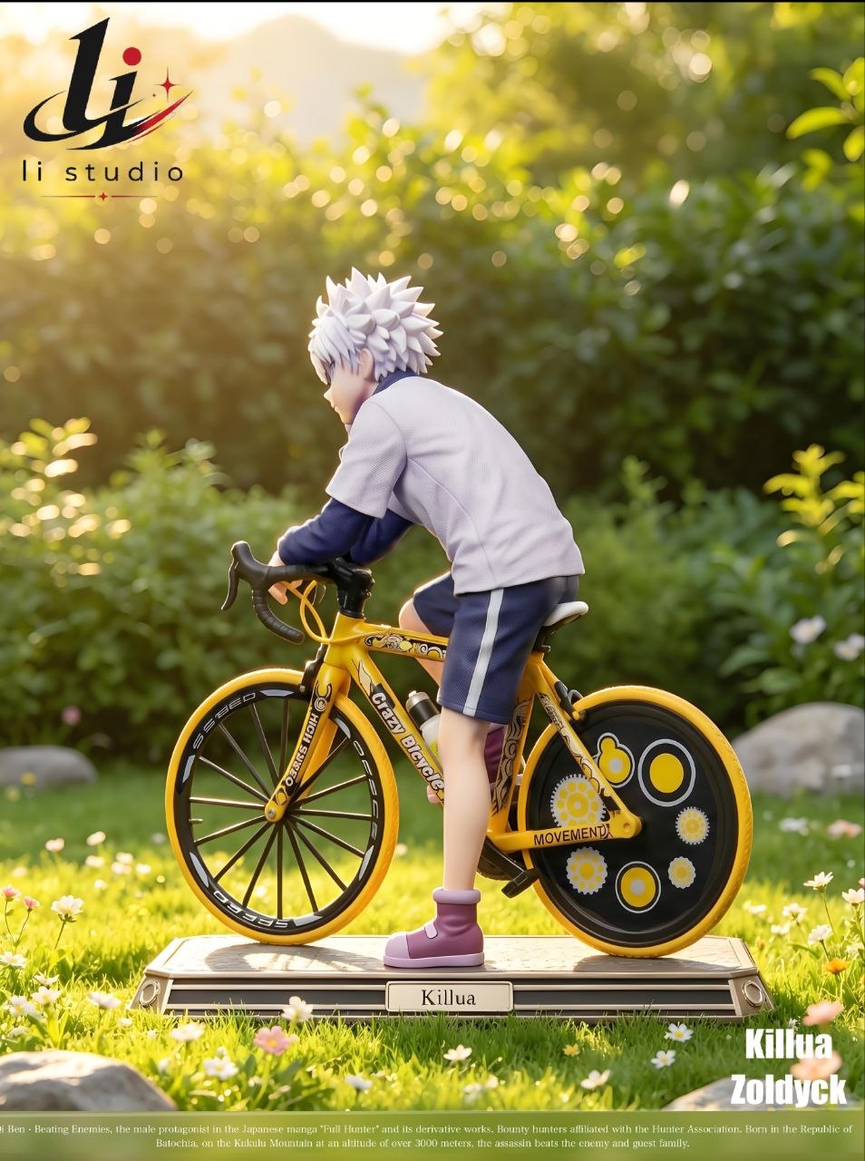 Li-Studio - Killua on Bicycle (Pre-Order)