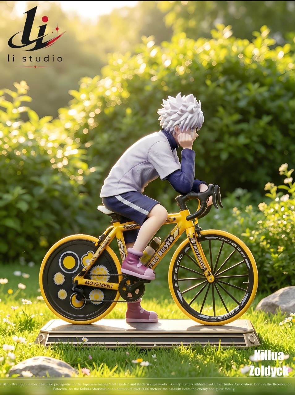 Li-Studio - Killua on Bicycle (Pre-Order)