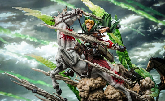 Model Power Studio - Commander Erwin's Suicide Charge  Attack on Titan
