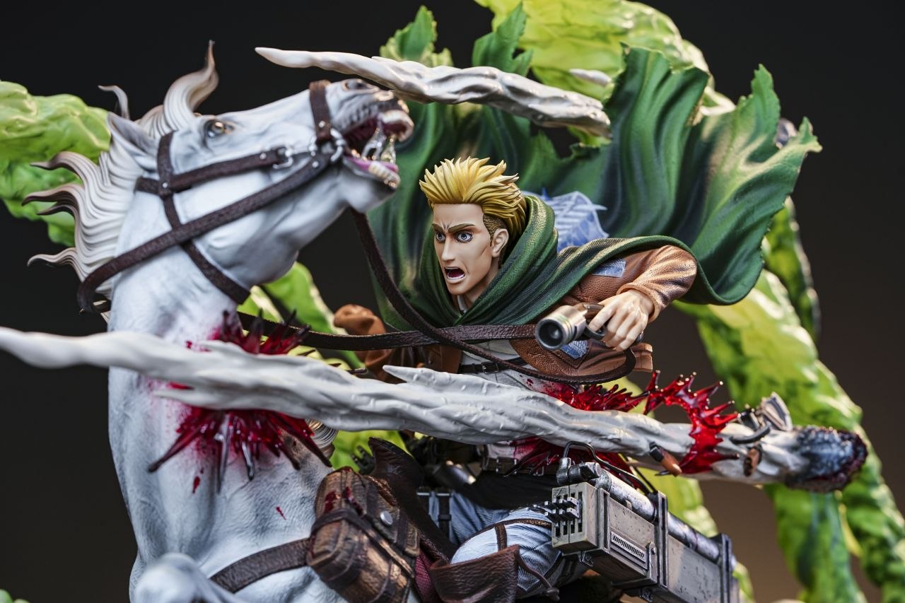 Model Power Studio - Commander Erwin's Suicide Charge  Attack on Titan