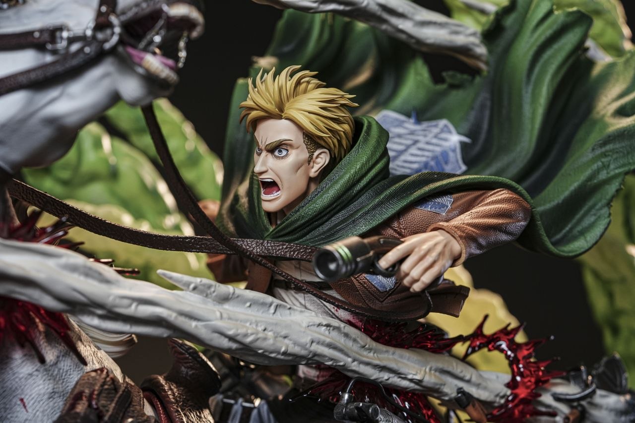 Model Power Studio - Commander Erwin's Suicide Charge  Attack on Titan